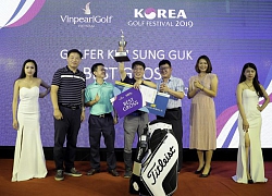 VĐV Kim Sung Guk thắng giải đấu 'Vinpearl golf - Korea golf festival'