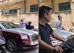 Video ông chú đi Honda ẩu đả với tài xế Rolls-Royce