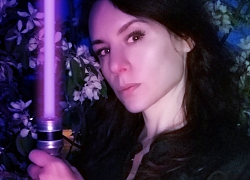 Ảnh cosplay Jaina Solo (Chiến tranh giữa các vì sao)