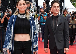 'Bông hồng Pháp' Marion Cotillard diện crop-top khoe eo tại Cannes