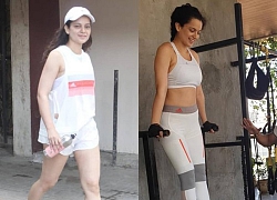 Chỉ trong 10 ngày nữ diễn viên Kangana Ranaut đã có thể đánh bay 5kg dư thừa tự tin xuất hiện tại Cannes