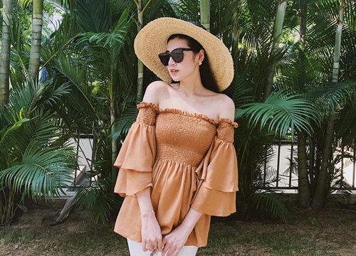 Crop top "sương sương", váy đầm "bánh bèo" thống trị street style sao Việt