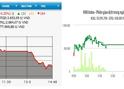 Đảo chiều, VN-Index mất hơn hai điểm