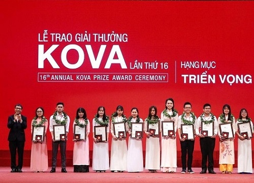 Giải thưởng KOVA 2019 tìm kiếm ứng viên cho 4 hạng mục