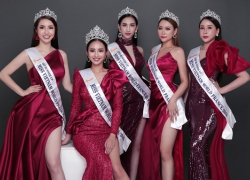 Hoa Hậu, Á hậu khoe vẻ đẹp kiêu sa sau đăng quang Miss Viet Nam World France 2019