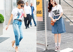 Mặc đẹp không còn là bài toán khó với các mẫu denim cực chuẩn này