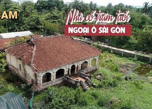 Ngỡ ngàng căn nhà cổ hơn 100 tuổi hoang tàn ở Sài Gòn