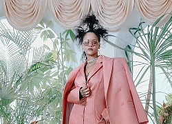 Rihanna cột tóc ba chỏm, cool ngầu trong bộ ảnh thời trang