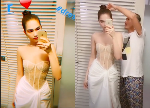 Sau bộ đầm "có như không", Ngọc Trinh tái xuất táo bạo hơn, netizen bình luận: Trông giống bikini quấn khăn tắm