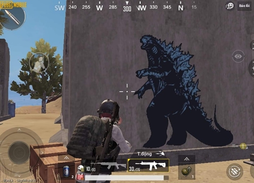 Sự kiện hợp tác của PUBG mobile với Godzilla chính thức bắt đầu