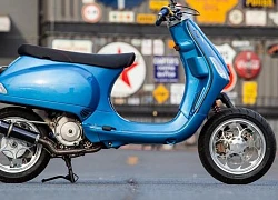 Xe Vespa độ kiểng độc lạ không thể đụng hàng