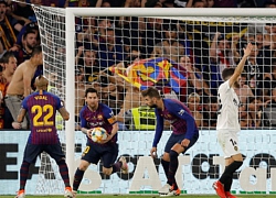 Barcelona 1-2 Valencia: Barca vỡ mộng cú đúp