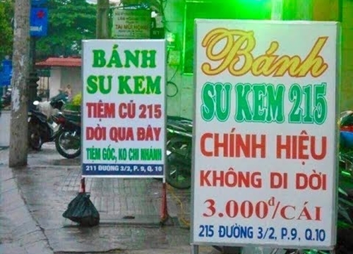 "Đau đầu" bánh su kem 215 ở Sài Gòn: Đâu là quán gốc, đâu là quán nhái?