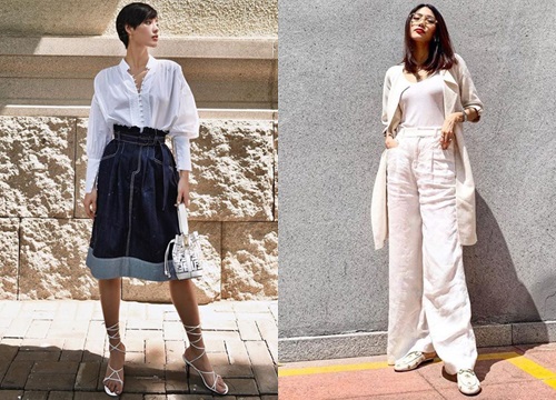 Đồ mỏng nhẹ, khoe dáng lên ngôi street style sao Việt tuần qua