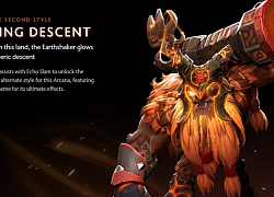 DOTA 2: Bộ ngoại trang tối thượng Arcana EarthShaker cuối cùng cũng ra mắt với tạo hình siêu ngầu