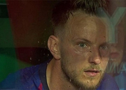 Rakitic tỏ thái độ khi bị rời sân sớm ở chung kết Cúp Nhà Vua