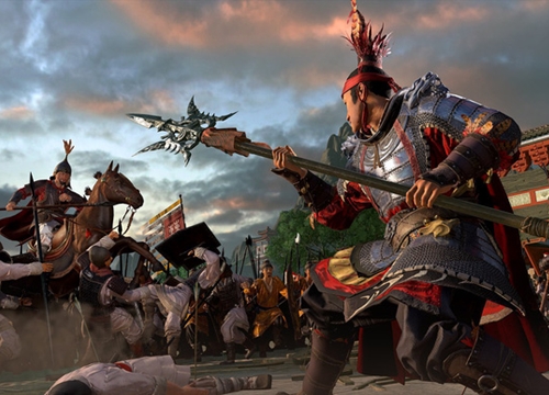 Total War: Three Kingdoms - Chiến thần Lữ Bố một mình chống lại 2,000 dễ như ăn cháo