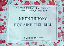 Trao thưởng thùng quà rỗng cho HS: Bệnh thành tích và sự không trung thực