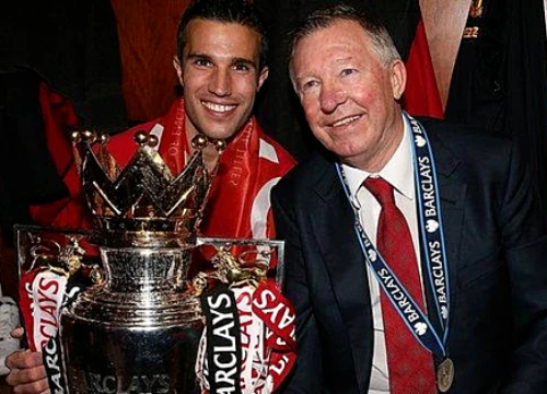 Van Persie mãn nguyện với chức vô địch cùng Man Utd