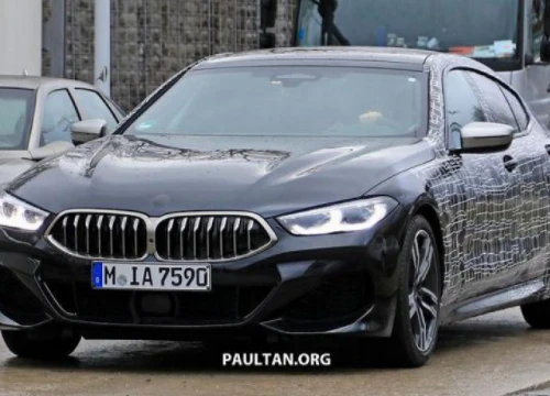 BMW tung ra những hình ảnh đầu tiên của chiếc BMW 8-Series Gran Coupe