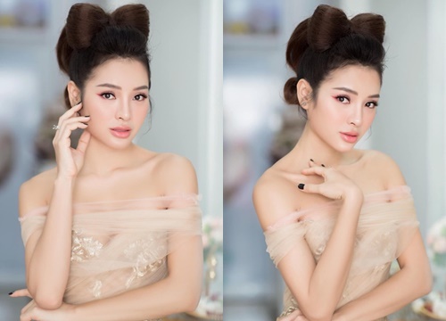 Chán làm "nữ hoàng bikini", Phương Trinh Jolie hóa nàng mèo trong veo