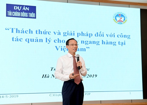 Cho vay ngang hàng và nỗi lo mang tên "đa cấp"