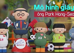 Gấp giấy thành ông Park Hang-seo và đội tuyển Việt Nam cực lạ