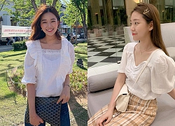 10 set đồ với áo blouse trắng dưới đây sẽ là cẩm nang mặc đẹp cho các chị em công sở suốt hè này