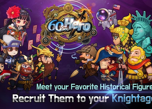 60 Seconds Hero: Idle RPG - game nhập vai dạng idle cực phù hợp với người bận rộn