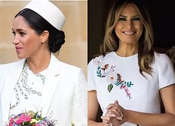 Báo Anh gây choáng khi chỉ ra bằng chứng Đệ nhất phu nhân Mỹ Melania Trump đang "sao chép", bắt chước Meghan Markle