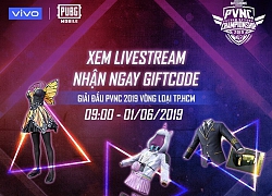 Cùng xem giải đấu PUBG Mobile, nhận trang phục miễn phí tuyệt đẹp