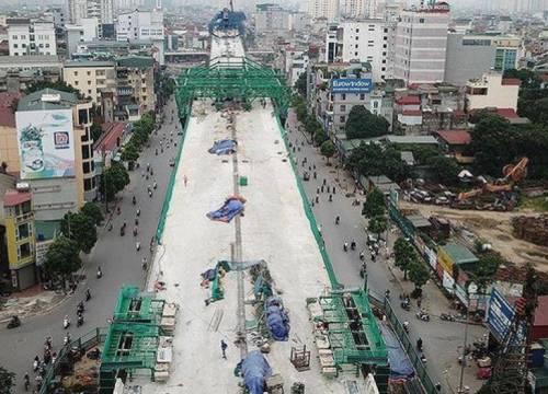 Hoàn thành đường vành đai 2 Ngã tư Sở - Ngã tư Vọng trong năm 2019