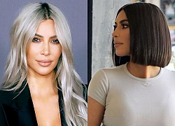 Kim Kardashian gây bất ngờ khi cắt phăng mái tóc dài triệu đô để đến với tóc ngắn hot trend