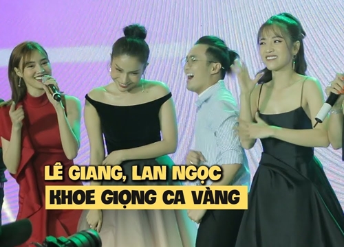 Lan Ngọc, Lê Giang lại khoe giọng ca vàng trong đám cưới đạo diễn Cua lại vợ bầu