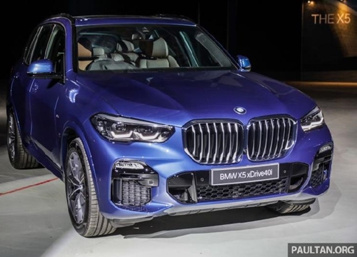 BMW X5 2019 có giá từ 3,6 tỷ đồng tại Malaysia