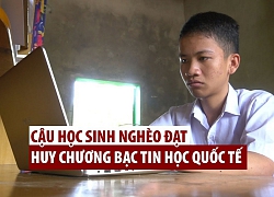 Con trai vợ chồng phụ hồ giành Huy chương bạc Tin học quốc tế