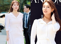 Không hẹn mà gặp, Suzy và YoonA cùng diện váy trắng tinh khôi