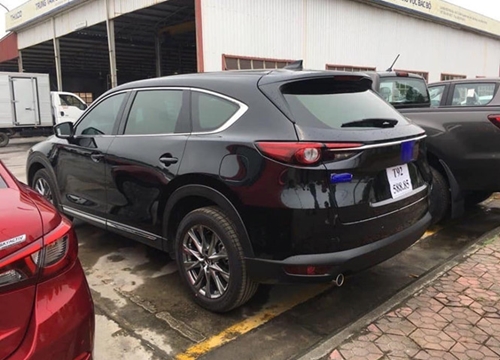 Mazda CX-8 lắp ráp trong nước xuất hiện tại Quảng Nam