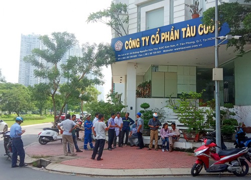 Người lao động Công ty CP Tàu Cuốc tiếp tục kêu cứu