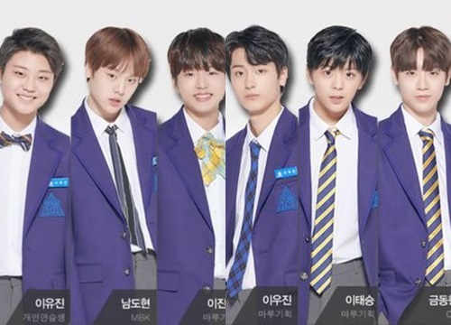 Thứ tự tuổi tác của các thực tập sinh Produce X 101: Đọc ngay để gọi đúng 'oppa'