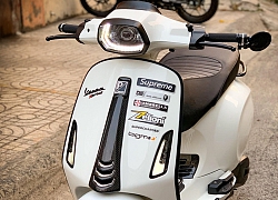 Vespa Sprint &#8216;độ&#8217; lên 185 cc và gói phụ kiện gần 200 triệu