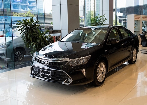 5 mẫu ô tô giảm giá mạnh nhất tháng 4/2019: Camry đứng đầu