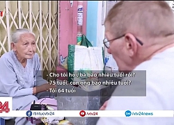 Cụ bà 75 tuổi bán bánh mỳ lề đường "chém" tiếng Anh như gió