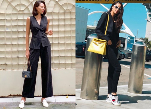 Dàn sao Việt chuộng đồ đen trong loạt ảnh street style mùa hè