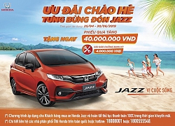 Honda Việt Nam triển khai chương trình khuyến mại "Ưu đãi chào hè, tưng bừng đón Jazz"