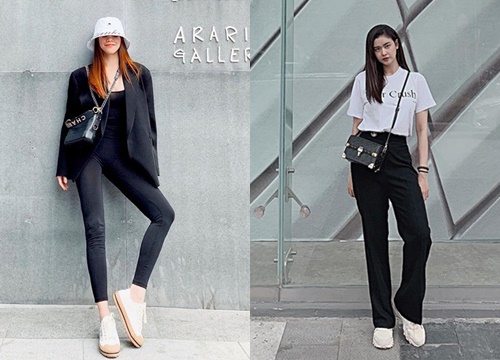 Sao Việt diện đồ đen trắng vẫn nổi bật trong street style tuần qua