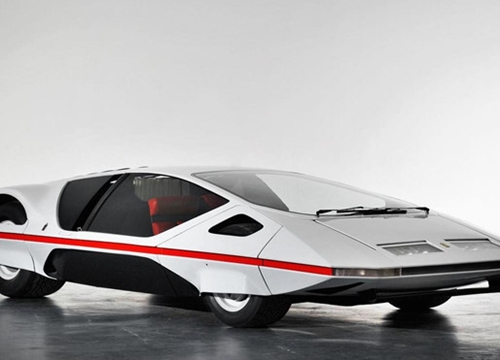 Siêu xe 'đĩa bay' Ferrari 512S Modulo Concept bị cháy xém phần đuôi