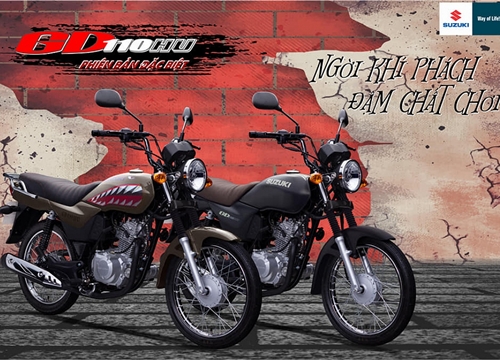 Suzuki GD110HU phiên bản tem cá mập cực chất ra mắt