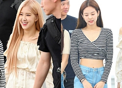 4 thành viên Black Pink khoe vẻ đẹp rạng ngời tại sân bay