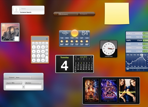 Apple loại bỏ hoàn toàn màn hình Dashboard và các Widget khỏi Macos Catalina